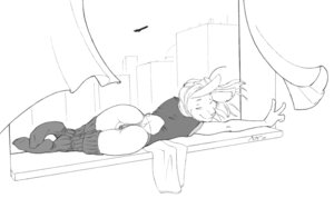 Rating: Questionable Score: 0 Tags: aircraft airplane anthro bad_metadata biped bunny_vika butt butt_focus camel_toe city clothed clothing curtains e621 female fluffy fluffy_tail footwear full-length_portrait gesture hair hand_gesture lagomorph legs_together legwear leporid long_hair looking_at_viewer looking_back lying mammal miles_df missing_sample monochrome on_side one_eye_closed panties pantsless portrait presenting presenting_hindquarters rabbit rear_view shirt simple_background slim socks solo stockings stretching tail thigh_highs thigh_socks thong topwear underwear v_sign vehicle white_background window window_sill wink User: bunchy7s