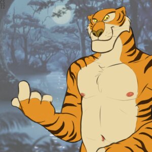 Rating: Questionable Score: 0 Tags: 1:1 2012 4_fingers anthro anthrofied beckoning belly bengal_tiger brown_body brown_fur brown_nose brown_stripes compfive countershading disney e621 eyebrows felid fingerless_(marking) fingers full_moon fur gesture looking_at_viewer male mammal moon nature navel night nipples nude orange_body orange_fur outside pantherine pecs pink_nipples plant seductive shere_khan smile solo striped_body striped_fur stripes talespin tan_belly tan_body tan_fur the_jungle_book tiger tree water whiskers yellow_eyes User: bunchy7s