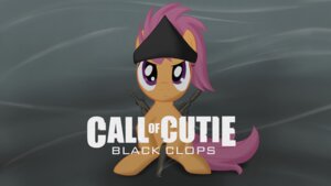Rating: Safe Score: 0 Tags: 16:9 activision call_of_duty call_of_duty:_black_ops clothing e621 equid equine female feral friendship_is_magic gun hair hasbro hi_res horse kerchief looking_at_viewer mammal my_little_pony pink_hair pony purple_eyes ranged_weapon scootaloo_(mlp) simple_background solo tail title toony unknown_artist weapon widescreen young young_female young_feral User: bunchy7s