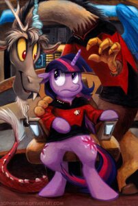 Rating: Safe Score: 0 Tags: 2014 antlers badge blue_body blue_feathers captain chimera crossover cutie_mark discord_(mlp) draconequus duo e621 equid equine fangs feathered_wings feathers female feral friendship_is_magic fur hair hasbro horn kenket male mammal multicolored_hair my_little_pony mythological_creature mythological_equine mythology painting_(artwork) purple_body purple_eyes purple_feathers purple_fur purple_hair q_(star_trek) red_eyes seat sitting sophiecabra star_trek star_trek_the_next_generation teeth traditional_media_(artwork) traditional_painting_(artwork) twilight_sparkle_(mlp) two_tone_hair uss_enterprise winged_unicorn wings User: bunchy7s