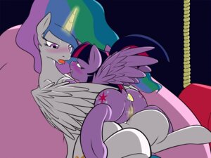 Rating: Explicit Score: 0 Tags: 2013 4:3 absurd_res anal anal_penetration anus blush butt buttplug cutie_mark cutie_mark_buttplug duo e621 equid equine feathered_wings feathers female female/female feral friendship_is_magic fur genitals hair half-closed_eyes hasbro hi_res horn lying mammal multicolored_hair my_little_pony mythological_creature mythological_equine mythology narrowed_eyes on_back on_front open_mouth penetration plug_(sex_toy) princess_celestia_(mlp) purple_body purple_eyes purple_fur purple_hair resting sex_toy tongue twilight_sparkle_(mlp) two_tone_hair vaginal vulapa vulva white_body white_fur winged_unicorn wings User: bunchy7s