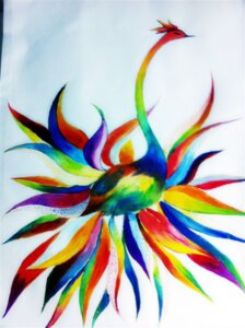 Rating: Safe Score: 0 Tags: abstract_art ambiguous_gender avian beak bird chinese colorful_theme e621 feathers feral kollow simple_background solo User: bunchy7s