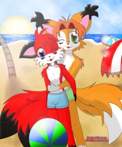 Rating: Safe Score: 0 Tags: anthro ball beach beach_umbrella canid canine collar detailed_background digital_media_(artwork) duo e621 ear_tuft fox fur hug james_fox jamesfoxbr jonhs_figthers looking_at_viewer love male male/male mammal multi_tail one_eye_closed open_mouth orange_body orange_fur outside palm_tree parasol plant red_body red_fur romantic romantic_couple sand seaside shaded simple_background sky sun tail toony tree tuft water User: bunchy7s