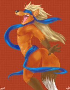 Rating: Questionable Score: 0 Tags: 2007 4_fingers anthro biped black_nose blindfold blonde_hair brown_body brown_fur canid canine dipstick_tail e621 fingers fox fur gloves_(marking) hair joveehusky leg_markings long_hair male mammal markings multicolored_tail nude open_mouth orange_body orange_fur pattern_background side_view simple_background socks_(marking) solo standing tail tail_markings teeth tongue white_body white_fur User: bunchy7s