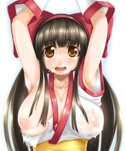 Rating: Explicit Score: 0 Tags: 1girls arms_up black_hair bow breasts brown_eyes detached_sleeves dou-t female female_only hairbow lactation large_breasts long_hair nakoruru nipples rule34 samurai_shodown see-through see-through_clothing snk solo tear torn_clothes User: bunchy7s