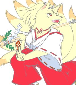 Rating: Safe Score: 0 Tags: 4_fingers anthro anthrofied asian_clothing biped blonde_hair bottomwear canid canine clothed clothing digital_media_(artwork) e621 east_asian_clothing female fingers fox fully_clothed fur g-sun generation_1_pokemon grey_nose hair hakama haori holding_object holding_staff japanese_clothing kemono low_res mammal miko_outfit monotone_body monotone_bottomwear monotone_clothing monotone_fur monotone_hair monotone_tail multi_tail multicolored_clothing multicolored_topwear ninetales nintendo oekaki open_mouth pink_tongue pokemon pokemon_(species) pokemorph red_bottomwear red_clothing red_eyes red_hakama red_topwear short_hair shrine_maiden simple_background snout solo staff standing tail teeth tongue topwear two_tone_clothing two_tone_topwear white_background white_clothing white_hair white_haori yellow_body yellow_clothing yellow_ears yellow_fur yellow_tail yellow_topwear User: bunchy7s