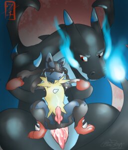 Rating: Explicit Score: 0 Tags: 2013 3_toes anal anal_penetration anthro bald balls baraking black_body black_fur black_nose blue_body blue_fire blue_fur bodily_fluids canid canine colored_fire cum cum_in_ass cum_inside cum_on_penis digital_media_(artwork) dominant dragon duo e621 erection feet feral fire fur generation_6_pokemon genital_fluids genitals half-closed_eyes interspecies knot larger_dom larger_male lizard looking_down male male/male male_penetrated male_penetrating male_penetrating_male mammal mega_charizard mega_charizard_x mega_evolution mega_lucario membrane_(anatomy) membranous_wings mythological_creature mythological_scalie mythology narrowed_eyes nintendo nude open_mouth orgasm penetration penis pink_penis pokemon pokemon_(species) red_background red_body red_eyes red_fur reptile scalie sex sharp_teeth simple_background size_difference smaller_male spikes spread_legs spreading tail teeth toes wings yellow_body yellow_fur User: bunchy7s