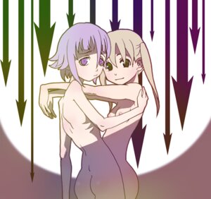 Rating: Explicit Score: 0 Tags: 1girls 1other ambiguous_gender androgynous blonde_hair crona_(soul_eater) female flat_chest green_eyes holding maka_albarn nude purple_eyes purple_hair rule34 skinny soul_eater tagme User: bunchy7s