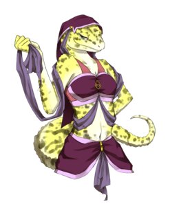 Rating: Safe Score: 0 Tags: anthro bedroom_eyes biped breasts cleavage clothed clothing e621 female green_eyes half-closed_eyes jewelry ketaru lizard looking_at_viewer midriff narrowed_eyes navel non-mammal_breasts reptile scalie seductive simple_background small_breasts solo standing tail white_background User: bunchy7s