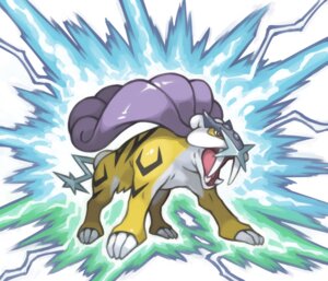 Rating: Safe Score: 0 Tags: ambiguous_gender e621 electricity electrogenesis fangs feral generation_2_pokemon legendary_pokemon lightning nintendo open_mouth pearlasaurus pokemon pokemon_(species) raikou red_eyes solo teeth User: bunchy7s