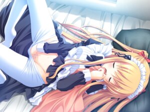 Rating: Explicit Score: 0 Tags: 1girls 2d blonde_hair blush censored closed_eyes clothed_masturbation clothes_sniffing clothing feet female female_only game_cg hand_in_own_panties hand_in_own_pantyhose hand_in_panties highres long_hair lying maid maid_headdress masturbation nimura_yuuji osananajimi_wa_daitouryou ouhama_yukino panties panties_under_pantyhose pantyhose pillow pussy pussy_juice solo sweat tied_hair twintails underwear wet_panties white_legwear white_pantyhose User: bunchy7s