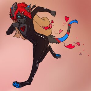 Rating: Safe Score: 0 Tags: anthro bodysuit clothing costume domestic_cat e621 escape felid feline felis femboy gradient_background heart_symbol latex male mammal paws reizo running selinis simple_background skinsuit solo thief tight_clothing User: bunchy7s