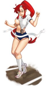 Rating: Questionable Score: 0 Tags: axfa bloomers blue_bloomers blush boota breast_slip breasts buruma embarrassed female footwear gym_uniform hair_ornament knee_socks kneehighs kneesocks large_breasts legs light-skinned_female light_skin long_hair navel no_bra oboro_(squeeze) ponytail red_hair rule34 shirt_lift shirt_pull shoes sneakers socks socks_and_shoes tengen_toppa_gurren_lagann tied_hair track track_and_field white_socks yellow_eyes yoko_littner User: bunchy7s