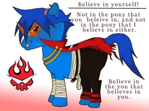 Rating: Safe Score: 0 Tags: 4:3 alphaxninja alternate_species cape clothing crossover dialogue e621 english_text equid equine eyewear feral flame_pattern grin gurren_brigade hasbro horse kamina_(gurren_lagann) male mammal my_little_pony ponification pony quadruped simple_background skull_pattern smile solo sunglasses tail tengen_toppa_gurren_lagann text toony unknown_artist User: bunchy7s