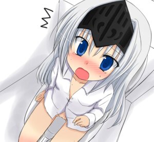 Rating: Explicit Score: 0 Tags: armor blue_eyes blush bottomless dress_shirt embarrassed eucliwood_hellscythe female flat_chest from_above kazami_ruku kore_wa_zombie_desu_ka? long_hair looking_up naked_shirt no_panties open_mouth oral pussy rule34 shirt silver_hair sitting tears toilet toilet_use visor_(armor) User: bunchy7s