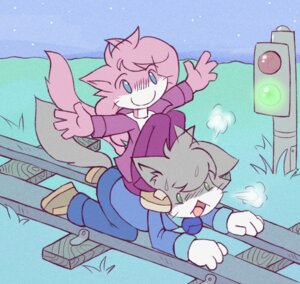 Rating: Safe Score: 0 Tags: aeris_(vg_cats) anthro bell collar countershading doing_it_wrong domestic_cat duo e621 felid feline felis female grass humor leo_(vg_cats) light lights male mammal meme monorail_cat night orangebox outside plant pun railway_track sky star starry_sky tail vg_cats visual_pun User: bunchy7s Rating: Safe Score: 0 Tags: aeris_(vg_cats) anthro bell collar countershading doing_it_wrong domestic_cat duo e621 felid feline felis female grass humor leo_(vg_cats) light lights male mammal meme monorail_cat night orangebox outside plant pun railway_track sky star starry_sky tail vg_cats visual_pun User: bunchy7s