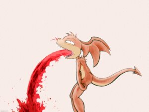 Rating: Questionable Score: 0 Tags: 4:3 angry anthro bandai_namco blood blood_from_mouth blood_in_mouth bodily_fluids butt darkdoomer digimon digimon_(species) e621 fangs hi_res male patachu patamon pink_eyes portrait reaction_image scalie solo tail teeth three-quarter_portrait vomit vomiting vomiting_blood wallpaper User: bunchy7s