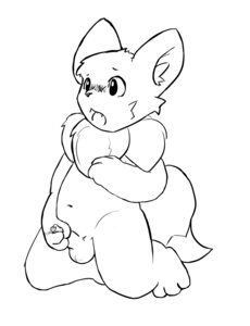 Rating: Explicit Score: 0 Tags: anthro anthrofied blush bodily_fluids canid canine e621 eevee erection foreskin gasp generation_1_pokemon genital_fluids genitals hi_res kikoru male mammal monochrome nintendo penis pokemon pokemon_(species) pokemorph precum solo tail young young_anthro young_male User: bunchy7s