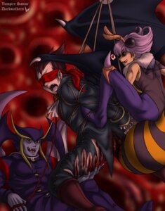 Rating: Explicit Score: 0 Tags: 1girls 2boys anal bisexual blindfold blood bondage bossy brown_hair capcom clothing collar darkstalkers demitri_maximoff female femdom gore guro jedah_dohma leash male male_focus open_mouth pink_hair q-bee red_eyes rule34 suspension threesome wings User: bunchy7s