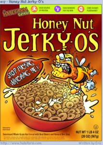 Rating: Explicit Score: 0 Tags: 1boy anthro balls ballsack bee black_stripes cereal cereal_box cereal_mascot erection hate_farm honey_nut_cheerios humanoid_penis humor male male_only parody penis rule34 scrotum smooth_penis solo stinger testicles toony wings yellow_skin User: bunchy7s