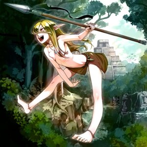 Rating: Explicit Score: 0 Tags: anklet barefoot elf feet female female_only forest humanoid jewelry jungle karukaru loincloth long_hair nature original outdoors pointy_ears polearm pyramid ribs ruins rule34 skinny solo spear temple topless tribal weapon User: bunchy7s