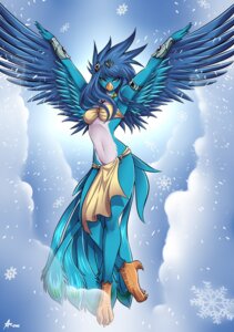 Rating: Safe Score: 0 Tags: 3_toes absurd_res alanscampos anthro armband avian avian_feet barefoot beak biped blue_body blue_feathers blue_fur blue_hair bottomwear breasts clothed clothing cloud e621 european_mythology feathered_wings feathers feet female flying fur gem gold_(metal) gold_jewelry greek_mythology hair hi_res jewelry loincloth long_hair looking_at_viewer midriff mythological_avian mythological_bird mythological_creature mythological_firebird mythology navel necklace non-mammal_breasts outside phoenix purple_eyes ruby_(gem) silver_(metal) silver_jewelry skimpy sky skyscape slim snowflake solo spread_wings tail tail_feathers talons toes ulla wings User: bunchy7s