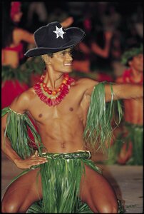 Rating: Safe Score: 0 Tags: clothing dancing e621 grandfathered_content grass_skirt hat headgear headwear hula human human_only jewelry low_res male mammal necklace not_furry photography_(artwork) real solo unknown_artist what User: bunchy7s