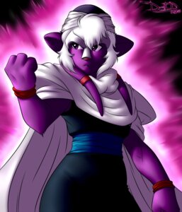 Rating: Safe Score: 0 Tags: 2013 aura cape clothing cosplay damnevildog dragon_ball e621 female hair head_plate head_tail headgear headwear hi_res humanoid keikogi kraskit martial_arts_uniform piccolo purple_body purple_eyes purple_skin red_nose religious_clothing religious_headwear signature solo sportswear tabitha_terleir turban weighted_armor white_hair wristband User: bunchy7s