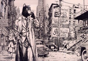 Rating: Safe Score: 0 Tags: 1950s_theme art_deco art_deco_architecture black_body black_fur blacksad brick brick_wall building city city_background clothing comic domestic_cat e621 english_text felid feline felis fur group hi_res john_blacksad juanjo_guarnido male mammal monochrome neo-classical_architecture new_york_city outside scan smoke text urban vintage_car wall_(structure) User: bunchy7s