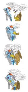 Rating: Safe Score: 0 Tags: 2012 absurd_res amber_eyes asking asking_another asking_what avian beak bite biting_lip biting_own_lip blowing blowing_on_stomach blowing_raspberries blue_body blue_feathers blue_fur blush bodily_fluids comic cutie_mark dialogue dialogue_with_sound_effects different_sound_effects duo e621 english_text equid equine eyebrows eyelashes eyes_closed feathered_wings feathers female female/female feral friendship_is_magic fur gilda_(mlp) grin gryphon hair hasbro hi_res inner_monologue laugh lips mammal mickeymonster multicolored_hair multicolored_tail multiple_positions my_little_pony mythological_avian mythological_creature mythological_equine mythology name_drop name_in_dialogue name_stutter one_eye_closed open_mouth pegasus pfft purple_eyes question rainbow_dash_(mlp) rainbow_hair rainbow_tail raspberry_kiss restrained self_bite shortened_sound_effect simple_background smile smirk snerk sound_effect_variant sound_effects species_in_dialogue speech_bubble stuttering tail talking_to_another tears teeth text thinking thought_bubble tickle_torture tickling vowelless vowelless_sound_effect white_background wings yellow_eyes zerbert User: bunchy7s