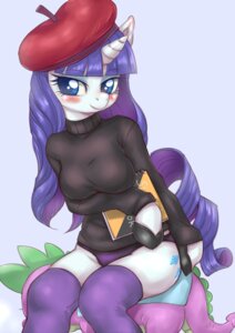 Rating: Questionable Score: 0 Tags: 2012 anthro anthrofied blue_eyes blush book clothed clothing cutie_mark dragon duo e621 equid equine female friendship_is_magic hair hasbro hat headgear headwear hi_res hoihoi hooves horn legwear long_hair looking_at_viewer male mammal my_little_pony mythological_creature mythological_equine mythological_scalie mythology panties purple_hair rarity_(mlp) scalie simple_background sitting spike_(mlp) stockings sweater tail topwear turtleneck underwear unicorn User: bunchy7s