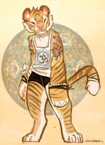 Rating: Safe Score: 0 Tags: bandage bottomwear clothing e621 felid female fur mammal muttmonster orange_body orange_fur pantherine shirt shorts solo stripes tan_body tan_fur tank_top tattoo tiger topwear whiskers wristband User: bunchy7s Rating: Safe Score: 0 Tags: bandage bottomwear clothing e621 felid female fur mammal muttmonster orange_body orange_fur pantherine shirt shorts solo stripes tan_body tan_fur tank_top tattoo tiger topwear whiskers wristband User: bunchy7s
