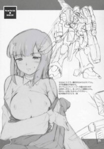 Rating: Explicit Score: 0 Tags: 1girls amx-008_ga-zowmn artist_request blush breasts female greyscale gundam gundam_zz human japanese_text large_breasts long_hair mecha monochrome msz-010_zz_gundam nipples roux_louka rule34 shirt text translation_request User: bunchy7s