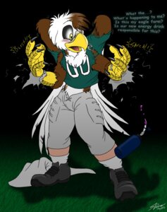 Rating: Safe Score: 0 Tags: 2013 accidental_transformation accipitrid accipitriform american_football anthro avian bald_eagle beverage bird blush bottomwear catmonkshiro cleats clothing competition_number e621 eagle energy_drink english_text feathers feet field food football_player gloves grass handwear hi_res jersey looking_at_hands male nfl number number_on_clothing number_on_jersey number_on_topwear number_print outside pheagle philadelphia_eagles plant potion print_clothing print_jersey print_topwear scales sea_eagle shirt shocked shorts solo species_transformation sport swoop_(philadelphia_eagles) talons text toes topwear torn_clothing towel transformation transformation_potion uniform verbal_reaction_to_tf User: bunchy7s