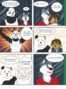 Rating: Questionable Score: 0 Tags: 2013 3:4 anthro bear biceps big_muscles black_nose canid canine canis comic dialogue domestic_cat domestic_dog e621 english_text felid feline felis garret_(rain-yatsu) giant_panda hair hi_res husky male mammal muscular muscular_male nordic_sled_dog outside rain-yatsu rainier_(rain-yatsu) seattle_fur spitz text tim_(rain-yatsu) User: bunchy7s