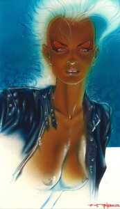 Rating: Explicit Score: 0 Tags: 1girls areola areolae blue_eyes breasts color colored dark-skinned_female dark_skin female female_only marvel marvel_comics mohawk nipples ororo_munroe round_ears rule34 sam_stelfreeze solo storm_(x-men) straight_hair tagme white_hair x-men User: bunchy7s