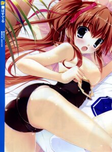 Rating: Explicit Score: 0 Tags: 1girls amane_sou ass bare_shoulders bed blanket bleed_through blue_eyes blush breasts brown_hair cameltoe casual_one-piece_swimsuit female from_behind hair_ribbon highres long_hair looking_back momose_mio nipples on_side one-piece_swimsuit open_mouth ponytail pussy ribbon rule34 scan solo swimsuit swimsuit_pull tied_hair trefoil twintails yuki_usagi_(mofurafu) User: bunchy7s