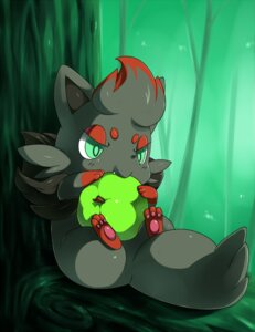 Rating: Safe Score: 0 Tags: 3_toes ambiguous_gender apple canid canine detailed_background e621 eating feet feral food forest fruit fur generation_5_pokemon grey_body grey_fur head_tuft jiayi mammal nintendo pawpads pink_pawpads plant pokemon pokemon_(species) solo tail teal_eyes toes toony tree tuft zorua User: bunchy7s Rating: Safe Score: 0 Tags: 3_toes ambiguous_gender apple canid canine detailed_background e621 eating feet feral food forest fruit fur generation_5_pokemon grey_body grey_fur head_tuft jiayi mammal nintendo pawpads pink_pawpads plant pokemon pokemon_(species) solo tail teal_eyes toes toony tree tuft zorua User: bunchy7s