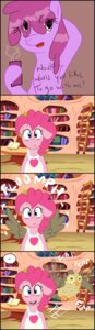 Rating: Safe Score: 0 Tags: 2012 absurd_res avian beak berry_punch_(mlp) bird black_border blue_eyes blush book border brown_body brown_feathers dialogue e621 earth_pony english_text equid equine feathered_wings feathers female feral flying friendship_is_magic fur group hair hasbro hi_res horse inside ladder library mammal my_little_pony omega256 owl owlowiscious_(mlp) pink_body pink_fur pink_hair pinkie_pie_(mlp) pony purple_body purple_fur purple_hair standing text wings User: bunchy7s