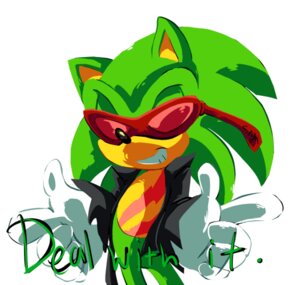 Rating: Safe Score: 0 Tags: animated animated_gif anthro archie_comics blue_eyes clothing deal_with_it e621 eulipotyphlan eyewear gloves green_body grin half-closed_eyes handwear hedgehog jacket leather leather_clothing leather_jacket leather_topwear loop low_res male mammal narrowed_eyes scar scourge_the_hedgehog sega short_playtime simple_background smile solo sonic_the_hedgehog_(archie) sonic_the_hedgehog_(comics) sonic_the_hedgehog_(series) sunglasses topwear tortaviso white_background User: bunchy7s