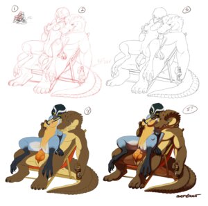 Rating: Explicit Score: 0 Tags: 2013 4_fingers alcohol anthro avian avian_feet balls beach_chair beak beer beverage bird black_body black_feathers blue_body blue_eyes blue_feathers bodily_fluids bottle breast_grab breasts brown_body brown_scales chair chair_position claws cleo_(sefeiren) clitoris conditional_dnp container crocodile crocodilian duo e621 egyptian_plover erection feathers feet female female_on_top female_penetrated fingers from_behind_position front_view furniture genital_fluids genitals green_body green_scales hand_on_breast hindpaw holding_beverage holding_bottle holding_container holding_object interspecies jerri larger_male male male/female male_on_bottom male_penetrating male_penetrating_female nile_crocodile nipples non-mammal_breasts non-mammal_nipples nude on_bottom on_top orange_balls orange_penis paws penetration penile penile_penetration penis penis_in_vagina plover reptile romantic romantic_couple scales scalie sefeiren sex shorebird simple_background sitting size_difference smaller_female smaller_penetrated snout spread_legs spreading tail thick_tail unfinished vaginal vaginal_fluids vaginal_penetration vulva yellow_body yellow_eyes yellow_feathers User: bunchy7s