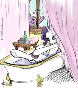 Rating: Questionable Score: 0 Tags: bath bathroom bathtub blue_eyes blush claw_foot_bathtub dragon duo e621 equid equine female feral friendship_is_magic fur hair hasbro heart_symbol horn inside mammal my_little_pony mythological_creature mythological_equine mythological_scalie mythology purple_hair rarity_(mlp) scalie spike_(mlp) tt-n unicorn water white_body white_fur window User: bunchy7s