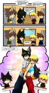 Rating: Safe Score: 0 Tags: 2_fingers 5_fingers anthro anthro_kai belt belt_buckle black_body black_clothing black_ears black_fur black_hair black_nose black_shirt black_tail black_topwear blonde_hair blue_bottomwear blue_clothing blue_pants blue_shirt blue_tank_top blue_topwear border bottomwear breasts brown_belt brown_eyes brown_hair buckle canid canine canis clothed clothing comic desk dialogue domestic_cat domestic_dog door e621 ellipsis english_text eyes_closed felid feline felis female fingers fist fluffy fluffy_tail fox frown fully_clothed fur furniture green_clothing green_eyes green_shirt green_topwear grey_eyes group hair heart_symbol hi_res human inside interlocked_fingers locker male mammal multicolored_body multicolored_clothing multicolored_fur multicolored_shirt multicolored_topwear open_mouth orange_body orange_clothing orange_fur orange_shirt orange_tail orange_topwear pants profanity raxki_yamato raxkiyamato red_bottomwear red_clothing red_pants red_shirt red_topwear school shirt speech_bubble t-shirt table tail tan_body tan_ears tan_fur tank_top text tongue tongue_out topwear two_tone_body two_tone_clothing two_tone_fur two_tone_shirt two_tone_tail two_tone_topwear white_body white_border white_clothing white_fur white_shirt white_topwear yellow_clothing yellow_shirt yellow_topwear User: bunchy7s