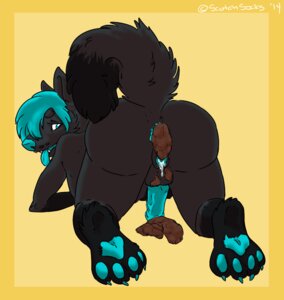 Rating: Explicit Score: 0 Tags: anthro balls biped blue_hair blue_tongue bodily_fluids breasts canid canine cum dem e621 erection feces fox genital_fluids genitals hair herm humanoid_genitalia humanoid_penis intersex mammal nude paws penis pooping scatplay scotchsocks solo tongue vulva User: bunchy7s