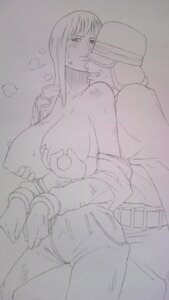 Rating: Explicit Score: 0 Tags: 1boy 1girls artist_request blush bondage bound breast_grab breasts crotch_rub cuffs female handcuffs male molestation monochrome nico_robin nipple_tweak nipples one_piece pre-timeskip rule34 sketch straight_hair topless User: bunchy7s
