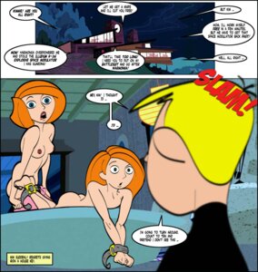 Rating: Explicit Score: 0 Tags: 1boy 2girls ann_possible bondage breasts col_kink comic disney english_text female human kim_possible kimberly_ann_possible male medium_breasts multiple_females multiple_girls nipples ron_stoppable rule34 straight_hair tagme text yuri User: bunchy7s