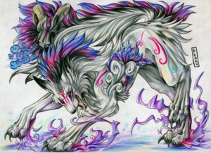 Rating: Safe Score: 0 Tags: amaterasu_(okami) canid canine canis capcom clover_studio deity e621 female feral fur mammal okami_(capcom) pearleden quadruped solo tail white_body white_fur wolf User: bunchy7s