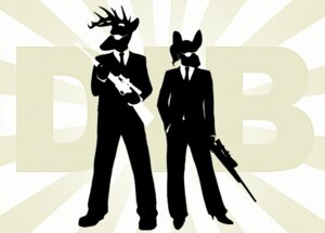 Rating: Safe Score: 0 Tags: anthro boots clothed clothing deer duo e621 footwear fully_clothed gun high_heels male mammal men_in_black ranged_weapon rifle shaddie shadowwolf shoes silhouette suit weapon User: bunchy7s