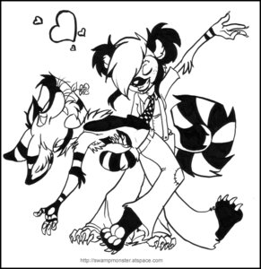 Rating: Safe Score: 0 Tags: accessory alternative_fashion anthro black_and_white black_border border bottomwear clothing dancing duo e621 felid female flower glamfur goth hair heart_symbol hybrid kaku_q._spookaboo lemur male mammal marsupial monochrome necktie pants plant pouch_(anatomy) primate ring-tailed_lemur short_hair strepsirrhine tail zeriara zeriara_(character) User: bunchy7s Rating: Safe Score: 0 Tags: accessory alternative_fashion anthro black_and_white black_border border bottomwear clothing dancing duo e621 felid female flower glamfur goth hair heart_symbol hybrid kaku_q._spookaboo lemur male mammal marsupial monochrome necktie pants plant pouch_(anatomy) primate ring-tailed_lemur short_hair strepsirrhine tail zeriara zeriara_(character) User: bunchy7s