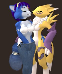 Rating: Explicit Score: 0 Tags: 3d_(artwork) anthro bandai_namco black_sclera blue_body blue_fur blue_hair canid canine charleyfox_(modeler) crossover digimon digimon_(species) digital_media_(artwork) dipstick_tail duo e621 female female/female fox fur hair hi_res krystal_(charleyfox) krystal_(star_fox) mammal markings masturbation newtonx2012 nintendo renamon star_fox tail tail_markings white_body white_fur yellow_body yellow_fur User: bunchy7s